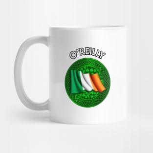 Irish Flag Shamrock Celtic Knot - O'Reilly Mug